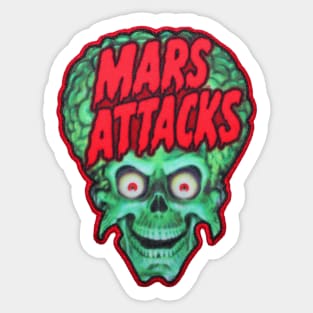 Mars Attacks Sticker